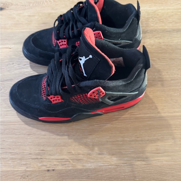 Jordan Black and Red Sneakers - Picture 3 of 6